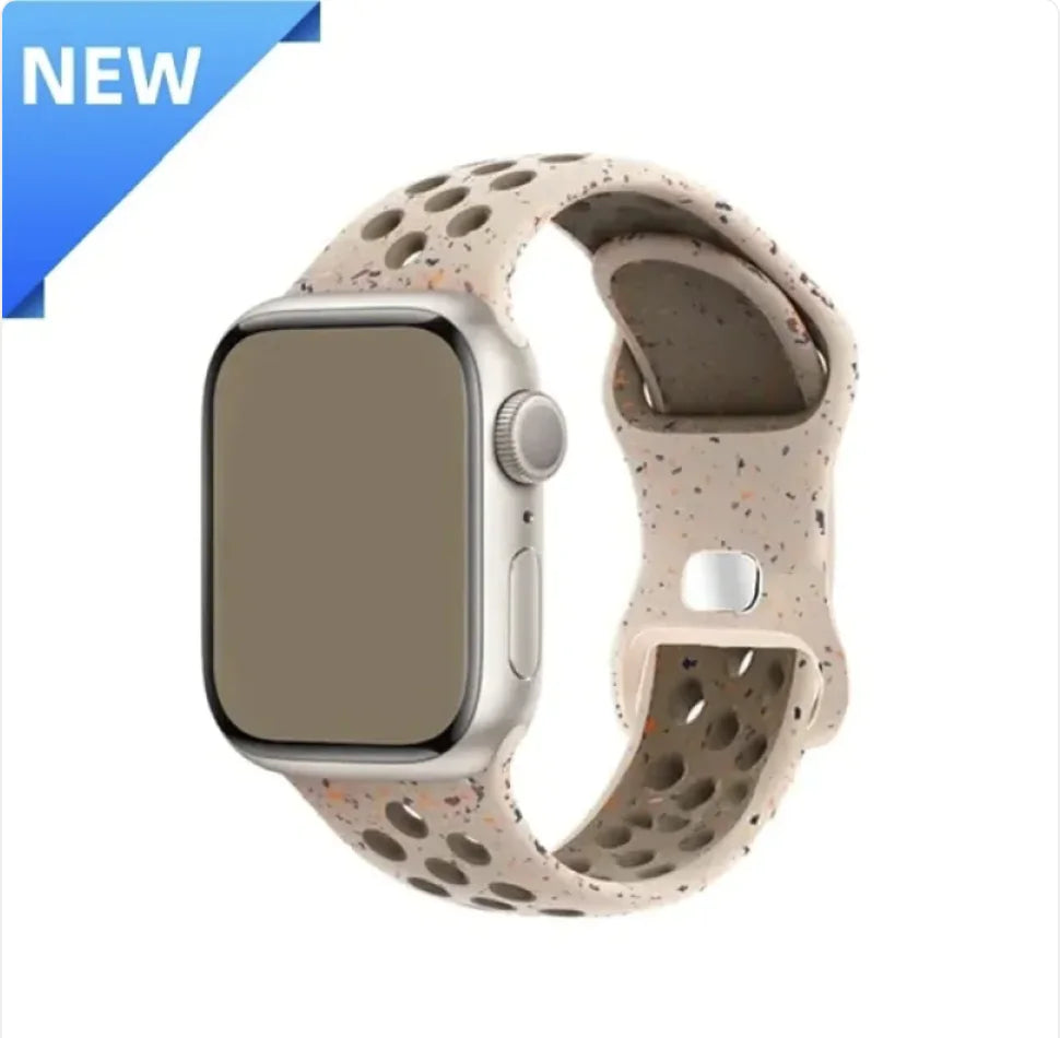 Two-Tone Silicone Sports Wristband WEM Support (www.WEM.support)