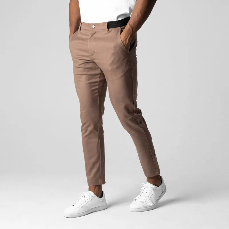 Men's Clothing Japanese Style Youth Business All-match Cotton Trousers WEM Support (www.WEM.support)