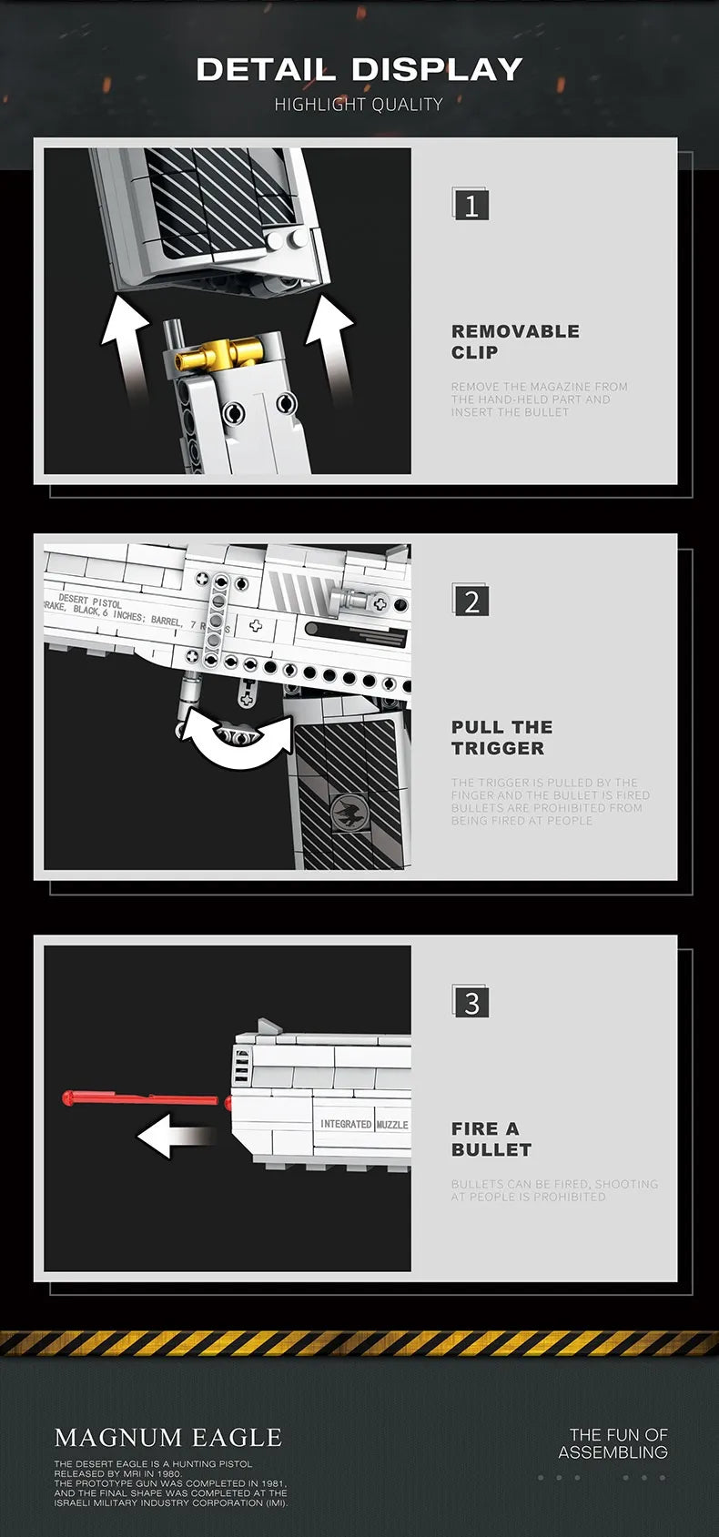 Building Blocks Model Toy Guns HejK.com Marketplace LLC