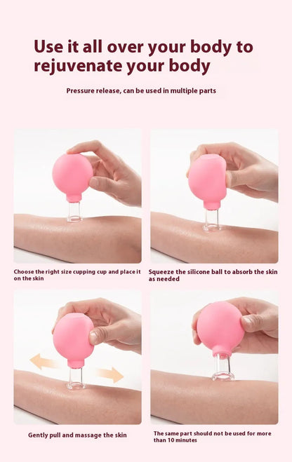 Facial Cupping & Lifting Massage Device WEM Support (www.WEM.support)