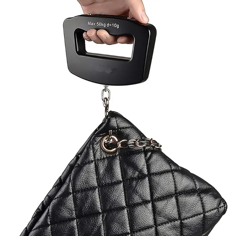 Balança Digital Portátil com Gancho - Catch Cards