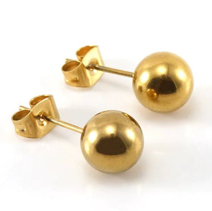 Ball Stud Earrings - Catch Cards