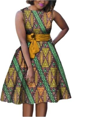 Batik Printed Cotton Dress and Skirt Combo - Catch Cards