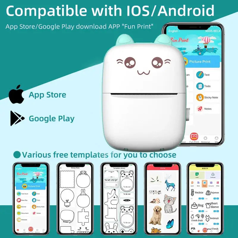 Pocket Thermal Printer Wireless WEM Support (www.WEM.support)