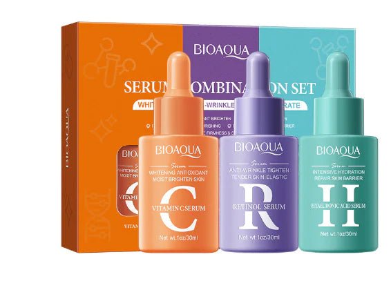 BIOAQUA A - Hyaluronic Acid Face Serum - Advanced Skin Care Set (3pcs) - Catch Cards