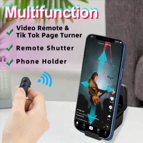 Bluetooth Fingertip Remote for TikTok - Catch Cards