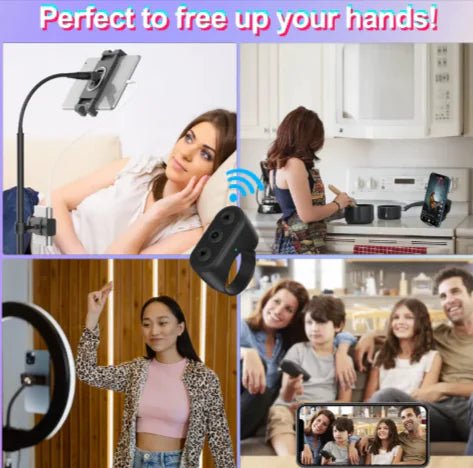 Bluetooth Fingertip Remote for TikTok - Catch Cards