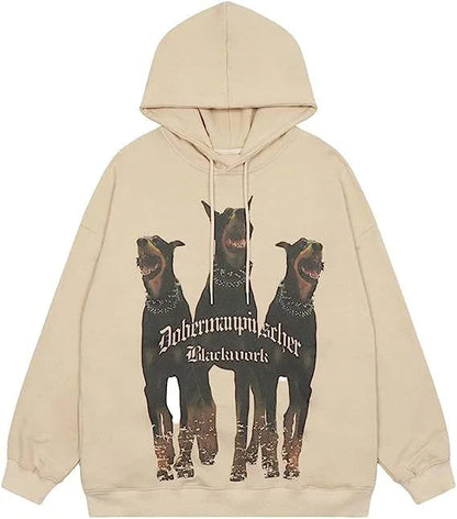 Hoodie Men's And Women's Retro Casual Sports Sweater WEM Support (www.WEM.support)