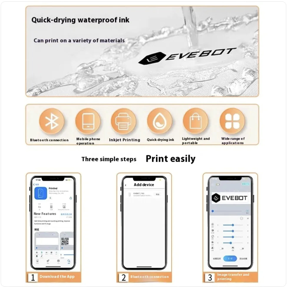 Waterproof Quick-Drying Mini Coding Machine