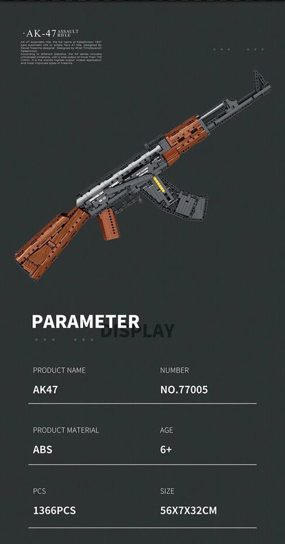 Building Blocks Model Toy Guns - Catch Cards