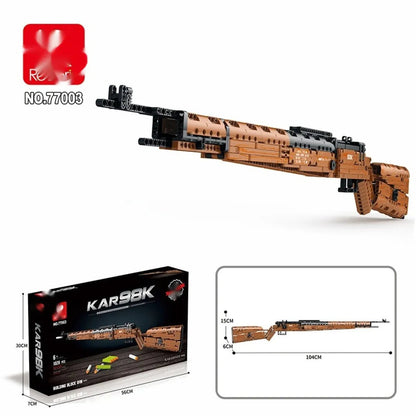 Building Blocks Model Toy Guns - Catch Cards