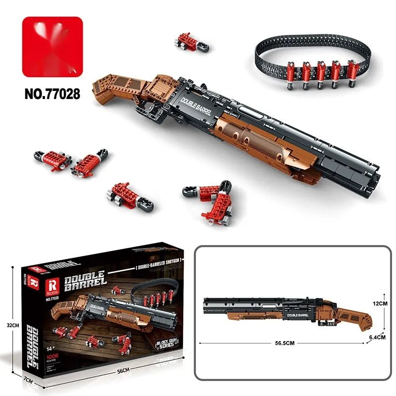 Building Blocks Model Toy Guns - Catch Cards