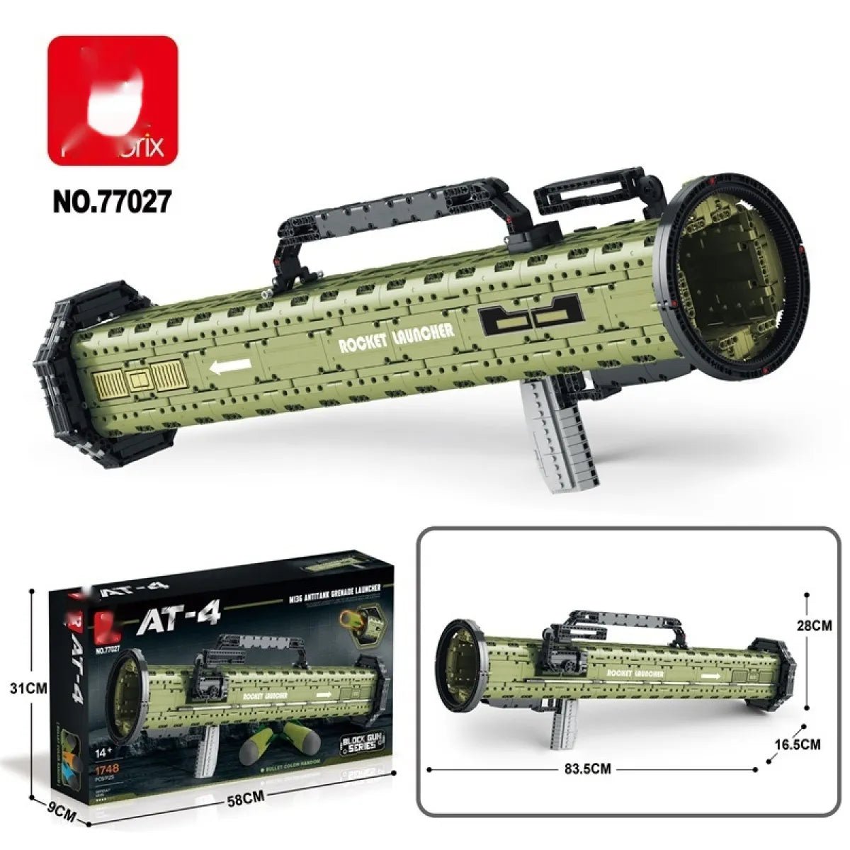 Building Blocks Model Toy Guns - Catch Cards