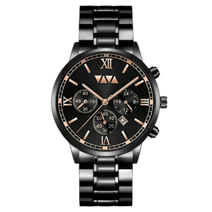 Business Casual Quartz Waterproof Watch - Catch Cards