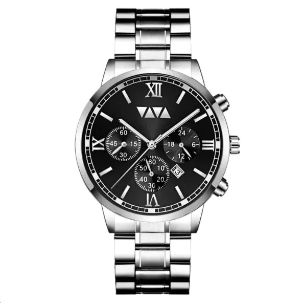 Business Casual Quartz Waterproof Watch - Catch Cards