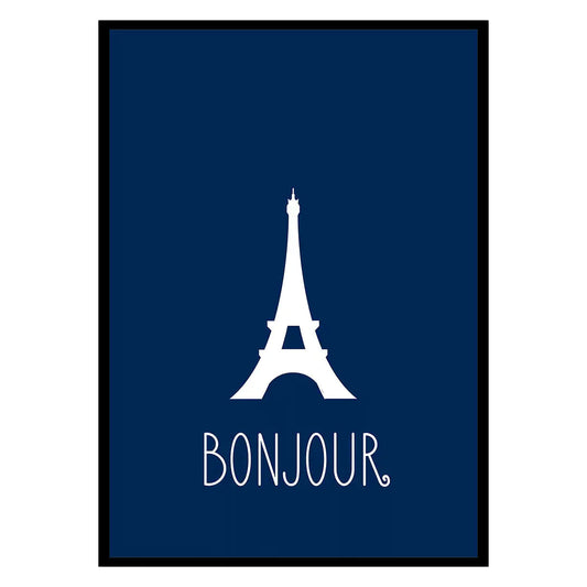 Bonjour Paris Poster WEM Support (www.WEM.support)