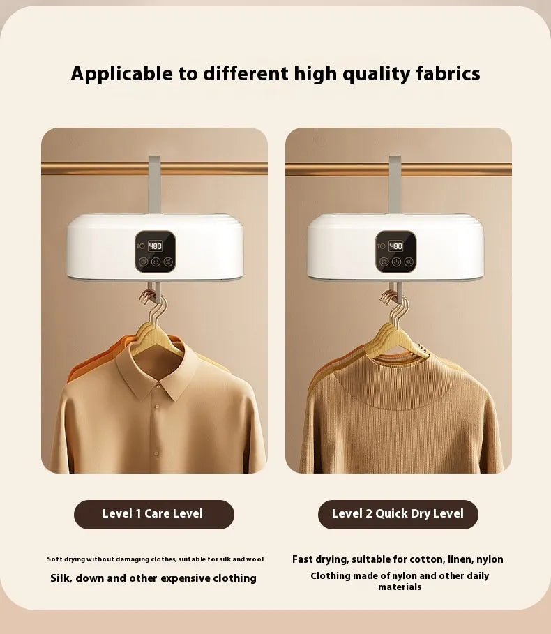 Portable Mini Foldable Travel Dryer WEM Support (www.WEM.support)