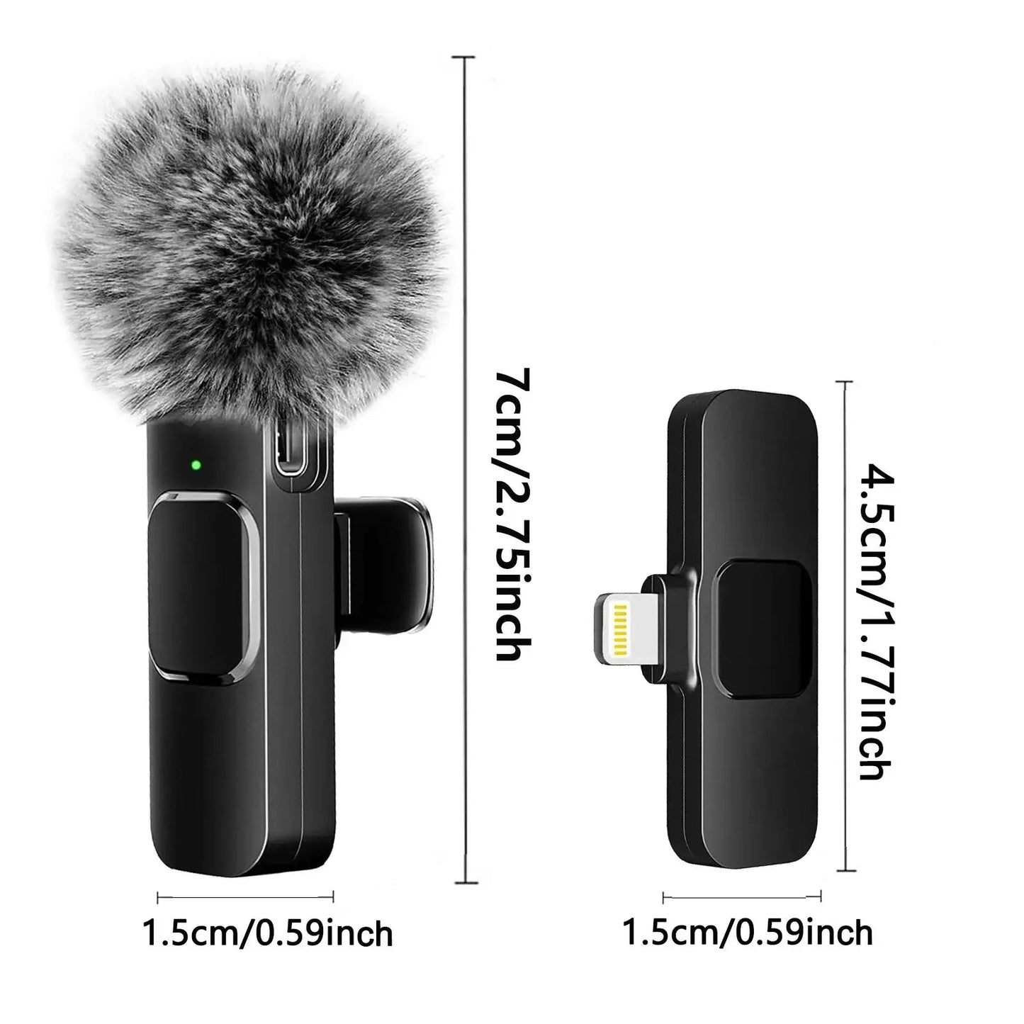 Wireless Lavalier Microphone Portable Solution For Mobile Recording WEM Support (www.WEM.support)