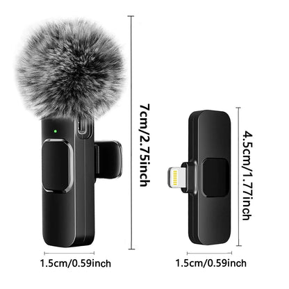 Wireless Lavalier Microphone Portable Solution For Mobile Recording WEM Support (www.WEM.support)