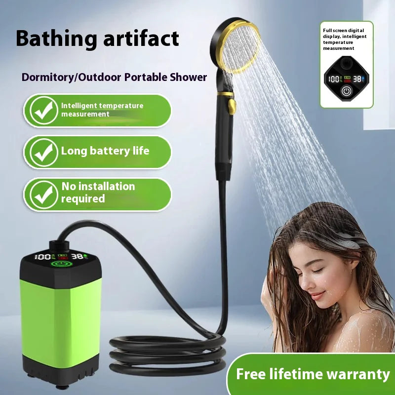 Portable Outdoor Shower WEM Support (www.WEM.support)