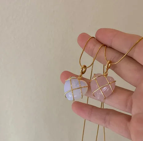 Cartoon Princess Heart Pendant Necklace WEM Support (www.WEM.support)