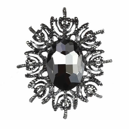 Pearly Flower Swath Brooch WEM Support (www.WEM.support)