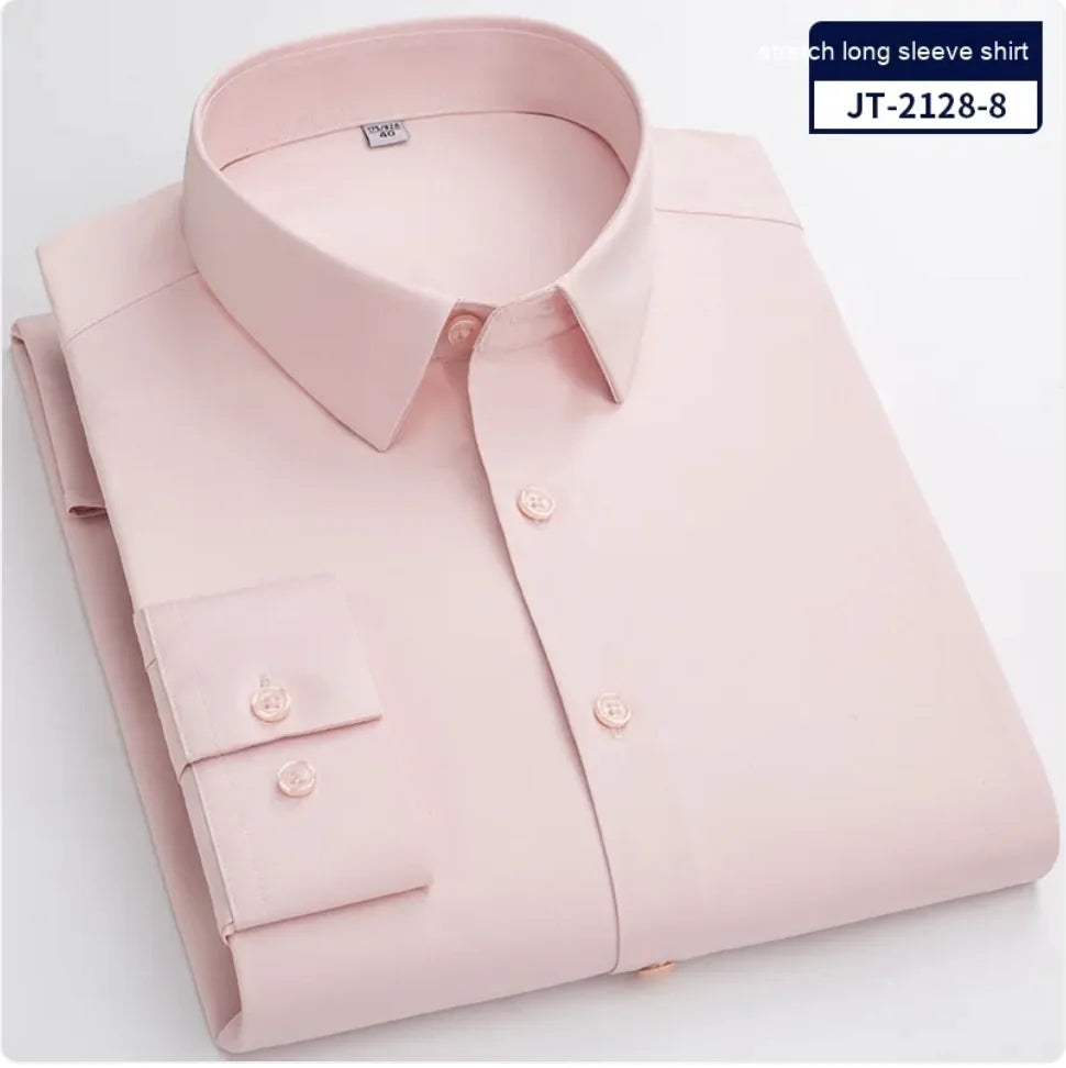 Men's Seamless Elastic Long-Sleeve Shirt HejK.com