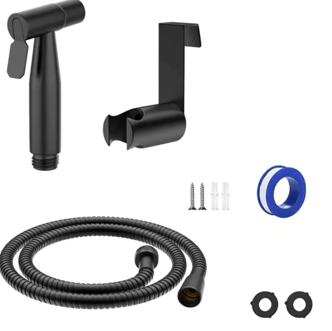 304 Stainless Steel Toilet Spray Gun Set WEM Support (www.WEM.support)