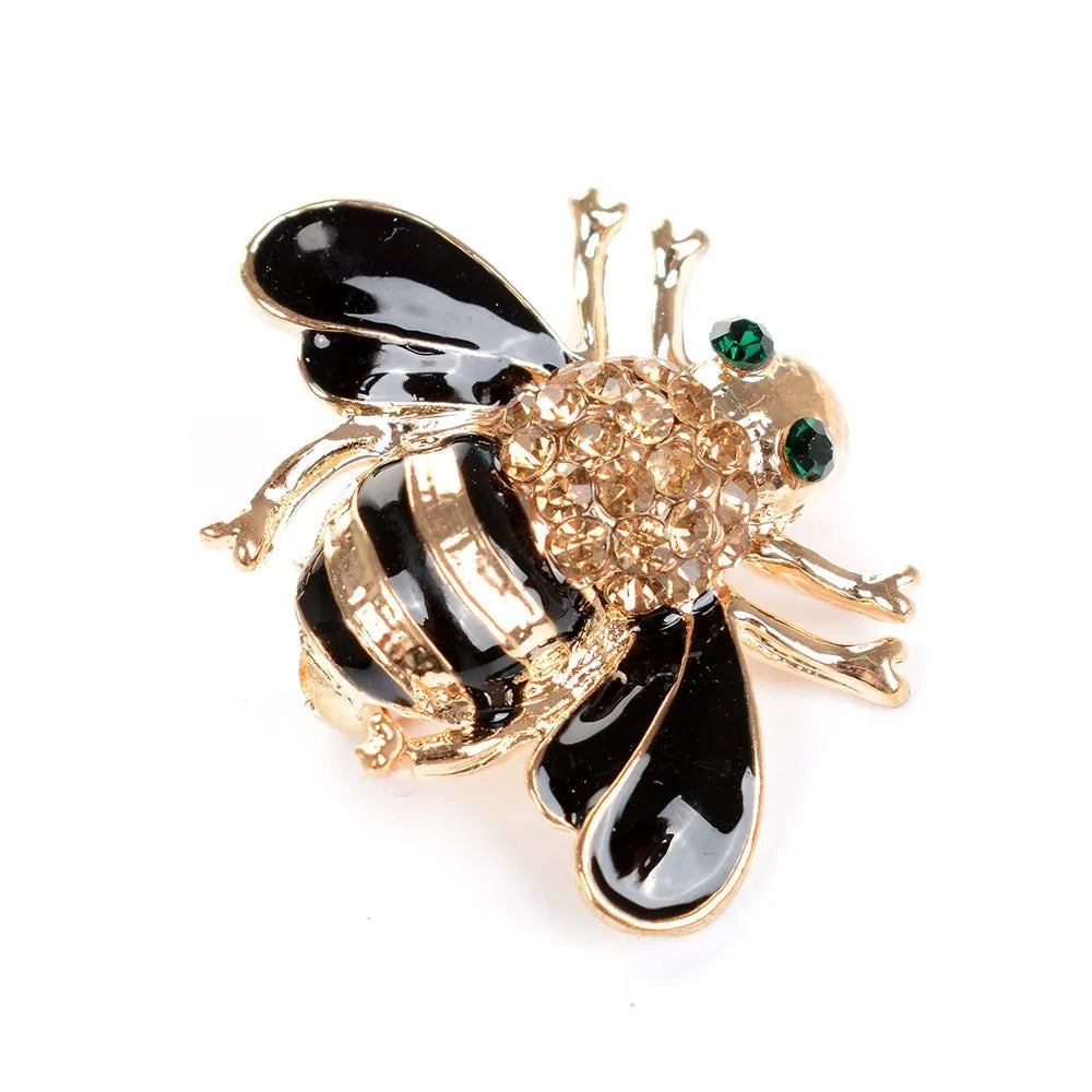 Ornate Bee Brooch WEM Support (www.WEM.support)