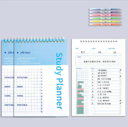100-Day Self-Discipline Mastery Planner WEM Support (www.WEM.support)