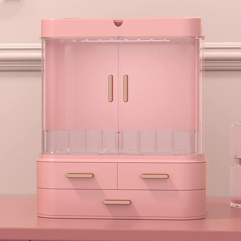 Makeup Box with Mirror WEM Support (www.WEM.support)