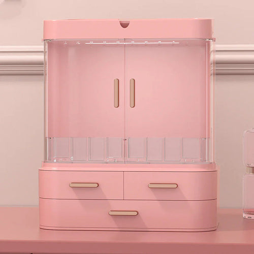 Makeup Box with Mirror WEM Support (www.WEM.support)