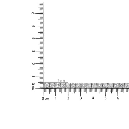 10K White Gold 2.0 Cttw Prong Set Round-Cut 7.25" Classic Lab Grown Diamond Tennis Bracelet (G-H Color, VS2-SI1 Clarity) WEM Support (www.WEM.support)