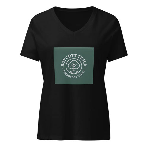 Camiseta Casual V - Neck para Mujer | Bella Canvas - Catch Cards