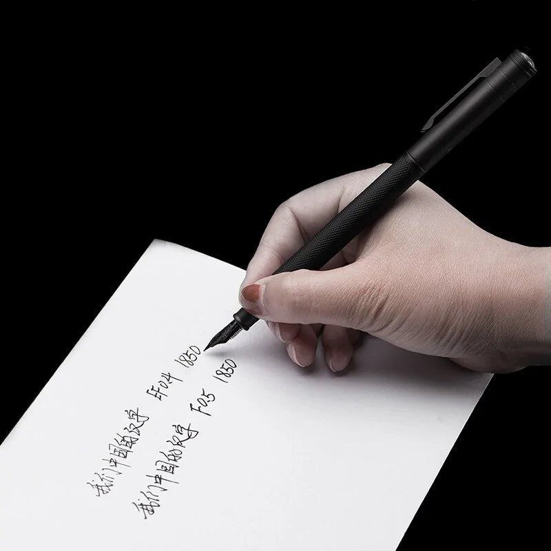 Caneta - tinteiro Samurai de Metal Preto - Catch Cards