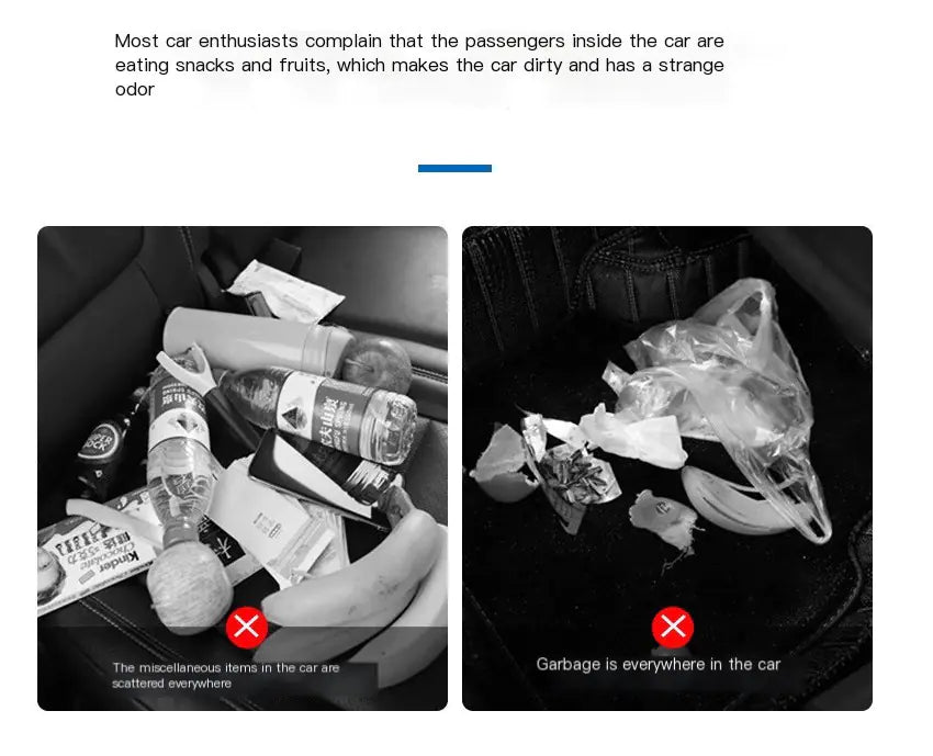 Car Hanging Trash Bin - Catch Cards