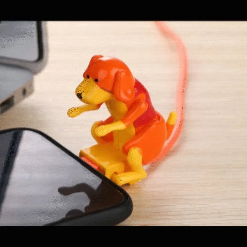 Cartoon Rogue Dog And Puppy Charger Cover - Catch Cards