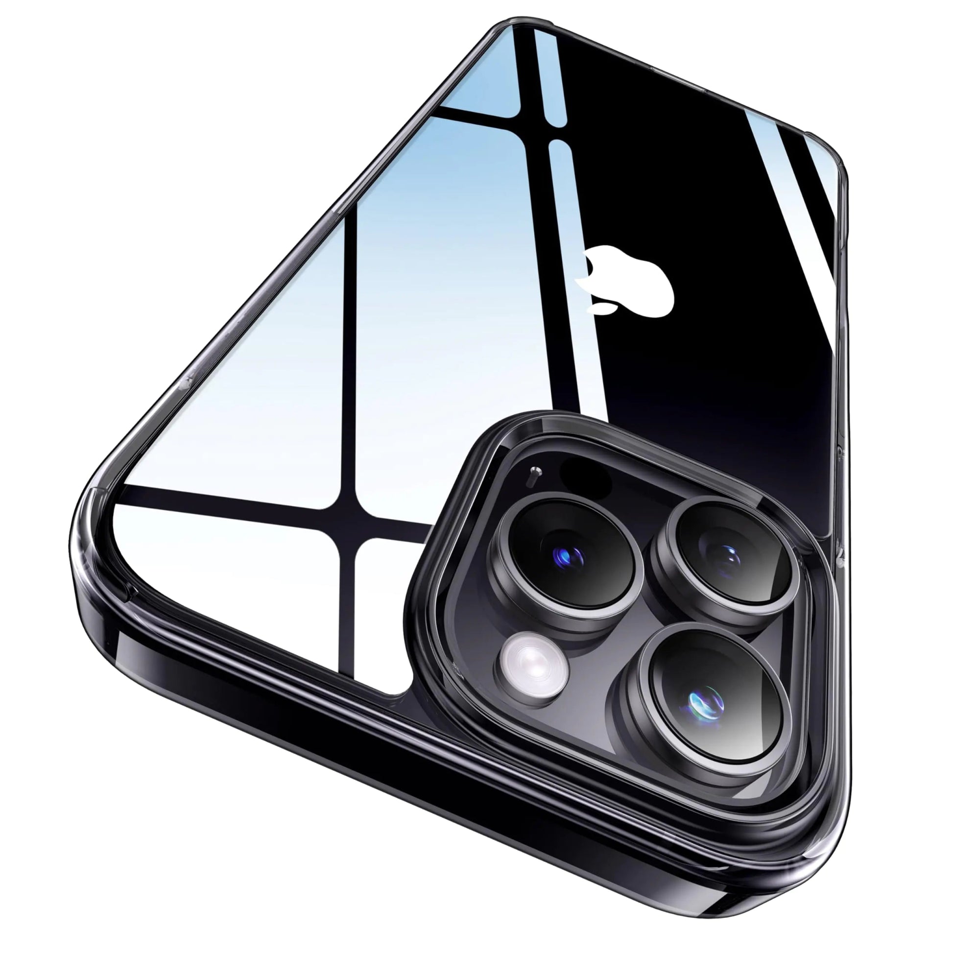 CASEKOO for iPhone 15 Case Crystal Clear, [Never Yellow Technology] [10FT Mil - Grade Protection] Transparent Slim Cover Women Men 15 Phone Case 6.1 Inch, Clear - Catch Cards