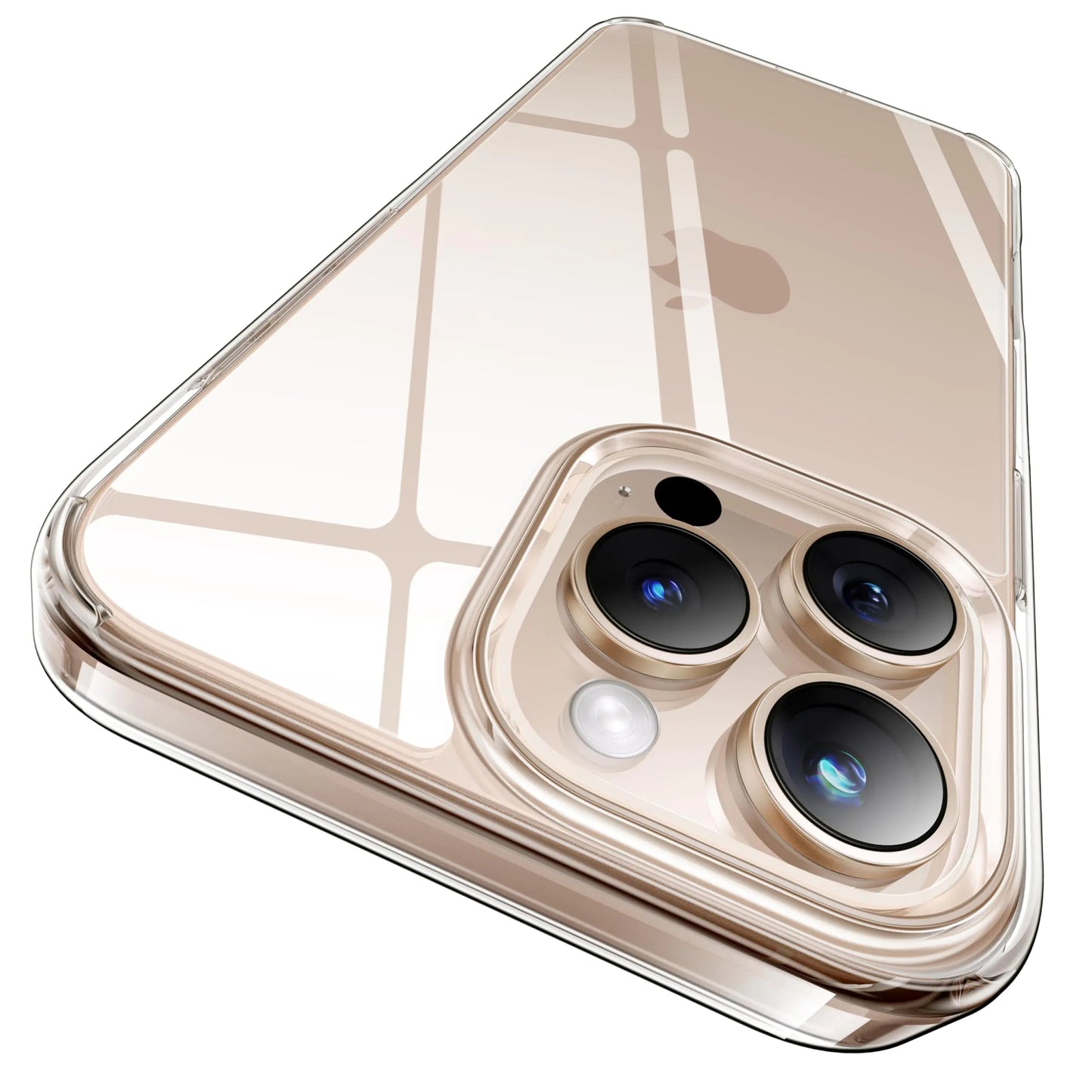 CASEKOO for iPhone 15 Case Crystal Clear, [Never Yellow Technology] [10FT Mil - Grade Protection] Transparent Slim Cover Women Men 15 Phone Case 6.1 Inch, Clear - Catch Cards