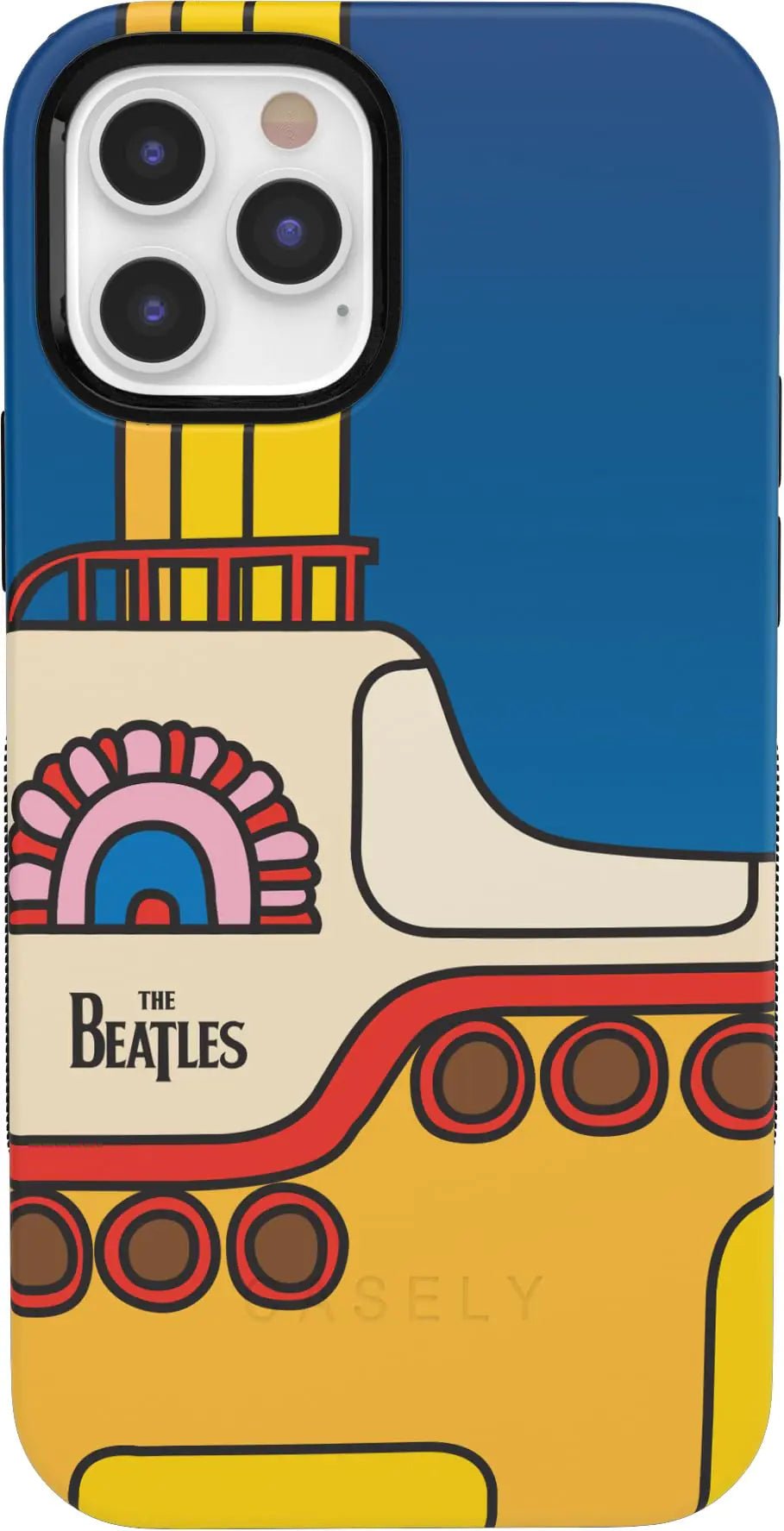 Casely iPhone 12/12 Pro Case | Painting in Pastels | Rainbow Watercolor | Bold Protective Design - Catch Cards