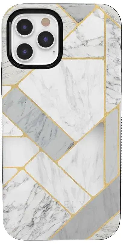 Casely iPhone 12/12 Pro Case | Painting in Pastels | Rainbow Watercolor | Bold Protective Design - Catch Cards