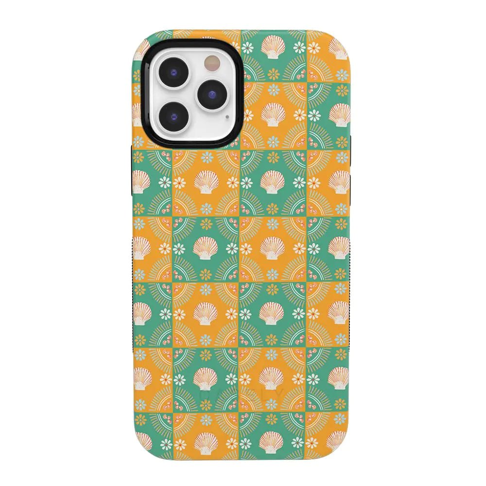 Casely iPhone 12/12 Pro Case | Painting in Pastels | Rainbow Watercolor | Bold Protective Design - Catch Cards