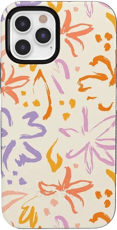 Casely iPhone 12/12 Pro Case | Painting in Pastels | Rainbow Watercolor | Bold Protective Design - Catch Cards