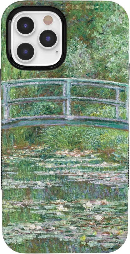 Casely iPhone 12/12 Pro Case | Painting in Pastels | Rainbow Watercolor | Bold Protective Design - Catch Cards