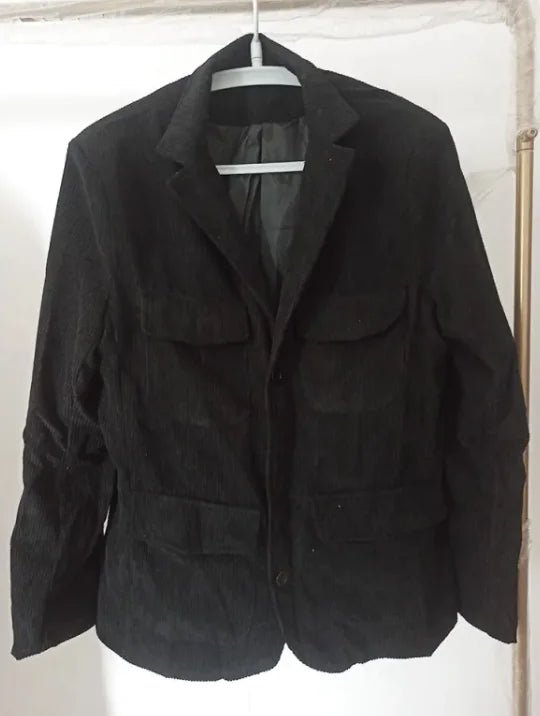 Casual Elegance Men's Jacket - Catch Cards