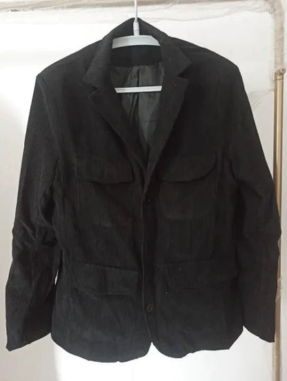 Casual Elegance Men's Jacket - Catch Cards