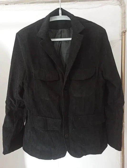 Casual Elegance Men's Jacket - Catch Cards