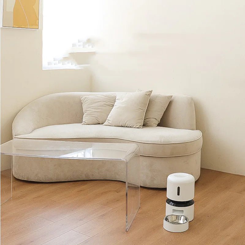 Cat Feeder with Dual Bowls - Catch Cards