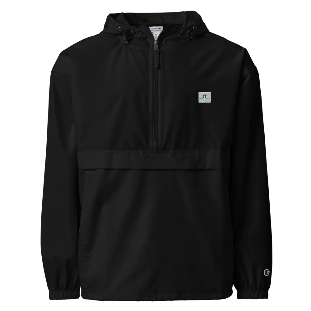 Champion Packable Embroidered Jacket - Catch Cards