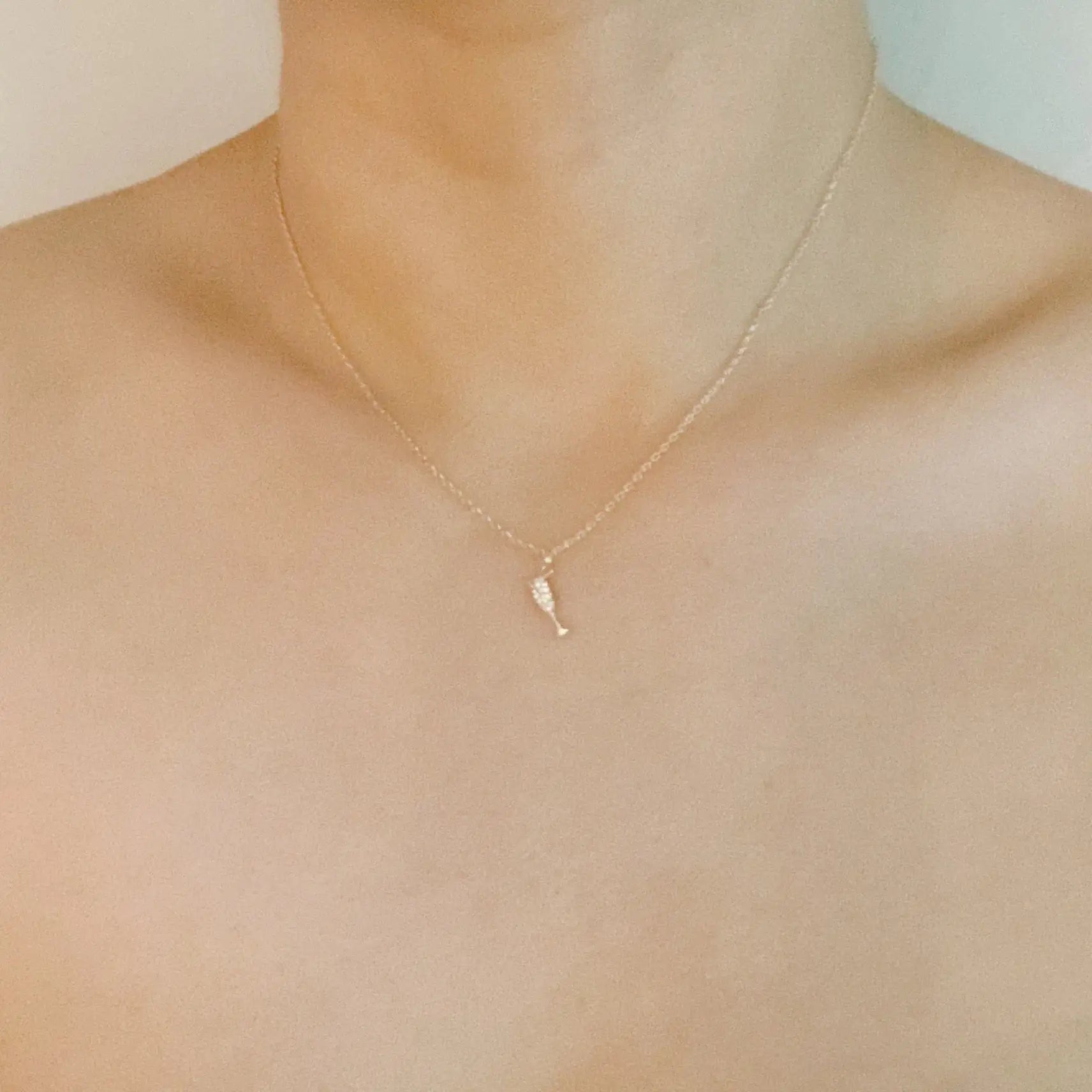 Cheers To Happily Ever After Necklace - Catch Cards